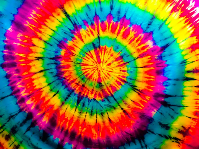 Tie Dye Digital Art Photography